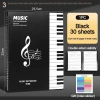 Thư mục nhạc Sheet AWNGD - Hộp đựng nhạc chống nước, sửa đổi, phát lại piano - Giá 99.400₫ 12