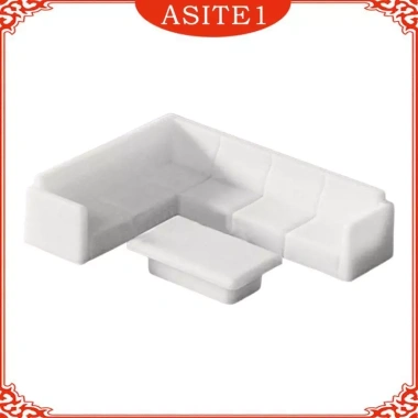 Thu Nhỏ Sofa & Ghế Mô Hình PP - Nội Thất Búp Bê DIY, Bàn Cát Kiến Trúc, 48.400đ