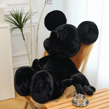 Thú Nhồi Bông Chuột Mickey Đen Lớn - Quà Tặng Sinh Nhật, Giá Ưu Đãi 329.000₫