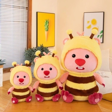 Thú nhồi bông Hải Ly Loopy cosplay siêu mềm mịn êm ái - Gấu bông cao cấp Mirana, quà tặng dễ thương 100k 5