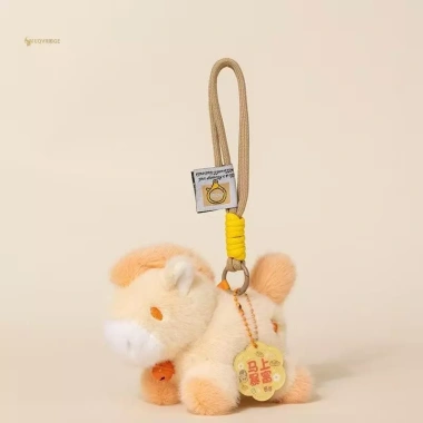 Thú Nhồi Bông Ngựa Dễ Thương Móc Khóa Pony Keychain Phụ Kiện Quà Tặng Năm Mới 2