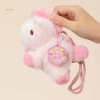 Thú Nhồi Bông Ngựa Dễ Thương Móc Khóa Pony Keychain Phụ Kiện Quà Tặng Năm Mới 4