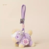 Thú Nhồi Bông Ngựa Dễ Thương Móc Khóa Pony Keychain Phụ Kiện Quà Tặng Năm Mới 8