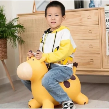 Thú Nhún Bơm Hơi Đẹp, Có Nhạc, Tải Trọng 30kg, Đủ Màu - Giá 139.000 VNĐ 7