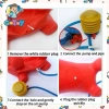 Thú Nhún Bơm Hơi Đẹp, Có Nhạc, Tải Trọng 30kg, Đủ Màu - Giá 139.000 VNĐ 8