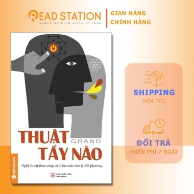 Thuật Tẩy Não - Nghệ Thuật Thao Túng & Kiểm Soát Tâm Lý Đối Phương Tái Bản Mới Nhất Giá Ưu Đãi 141.750 VND
