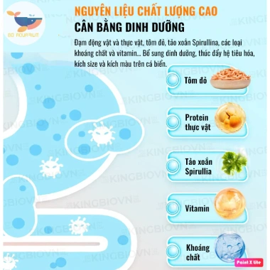 Thức ăn cá biển YEE dinh dưỡng, cám chìm chậm, đạm cao, cá lên màu 104.000 VND 3