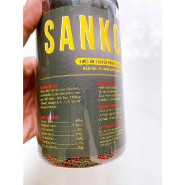 Thức ăn cá cảnh Sanko 500g - Tăng trưởng nhanh, tăng màu rực rỡ, giá chỉ 59.000 6