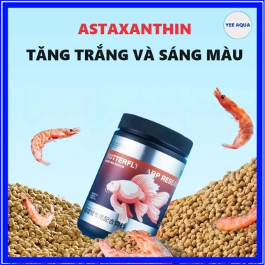 Thức ăn cá chép sư tử YEE Butterfly - Cám tăng trắng, lên vây vi không vàng nước 4