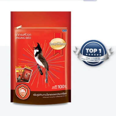 Thức ăn chim hót SmartHeart 100gr - Cám chim gáy, giá 499.000 VND (không bán) 3