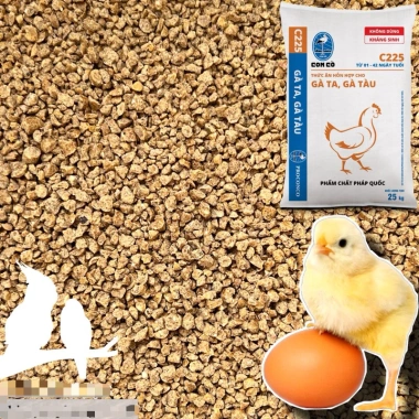 Thức Ăn Gà Con C225 10KG – Cám Bể, Rutin, Cút, Chim Cảnh, Vịt Con – 140,642₫ 4