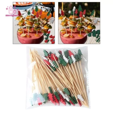 Thức Ăn Giáng Sinh Trái Cây Xiên Cocktail Picks Charcuterie Bánh Trái Cây Giá 62.700₫