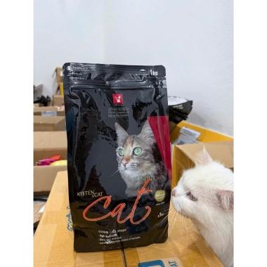 Thức ăn hạt Cat's eye 1Kg cho mèo mọi lứa tuổi giảm búi lông giá chỉ 120.000đ 4