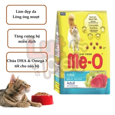 Thức ăn hạt MeO 350gr vị cá ngừ cho mèo - Giá ưu đãi 34.000đ, dinh dưỡng cao, hỗ trợ sức khỏe 2