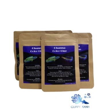 Thức ăn lên màu cá Lóc Channa - Tăng màu sắc dinh dưỡng, giá ưu đãi 68.000 VNĐ
