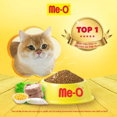 Thức ăn Me-O 400g cho mèo mẹ & sơ sinh – Tặng nón BH HĐ299k, giá chỉ 64.800₫