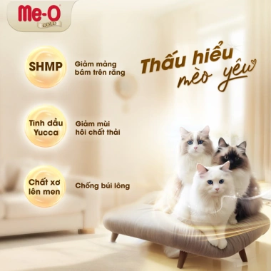 Thức ăn Me-O Gold cho mèo cao cấp 100g - Quà Tặng Không Bán, giảm còn 200.000đ