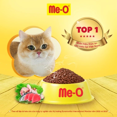 Thức ăn mèo Me-O 3kg hạt cá ngừ, hải sản, cá thu - Giá ưu đãi 297k, tặng nón BH HĐ299k 4 Thức ăn mèo Me-O 3kg hạt cá ngừ, hải sản, cá thu - Giá ưu đãi 297k, tặng nón BH HĐ299k 4