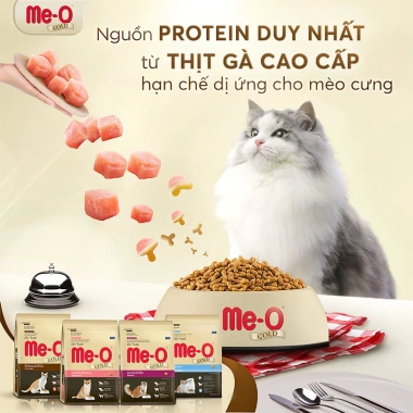 Thức ăn mèo Me-O Gold Fit & Firm 400g – Kiểm soát cân nặng, giảm cân, giá ưu đãi 78.300₫ 7