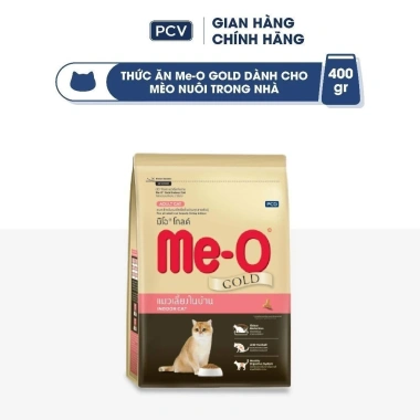 Thức ăn mèo Me-O Gold hạt 400gr dinh dưỡng chuyên biệt, giá ưu đãi 78.300 đồng