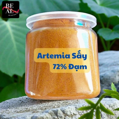 Thức ăn sấy khô cá Artemia 72% đạm, không cần ấp, ăn trực tiếp, quà tặng – 15.500₫