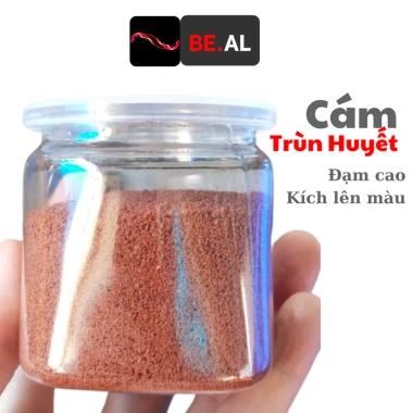 Thức ăn sấy khô cá Artemia 72% đạm, không cần ấp, ăn trực tiếp, quà tặng – 15.500₫