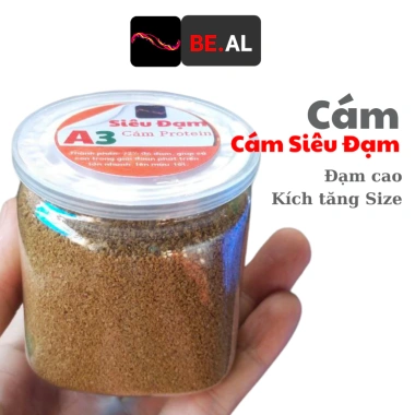 Thức ăn sấy khô cá Artemia 72% đạm, không cần ấp, ăn trực tiếp, quà tặng – 15.500₫
