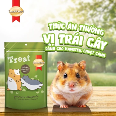 Thức ăn SmartHeart bánh thưởng cho Hamster và thú nhỏ 100gr - Giá ưu đãi 57.600₫ 3