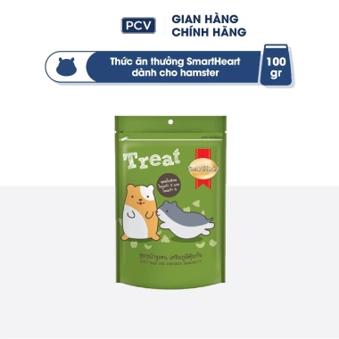 Thức ăn SmartHeart bánh thưởng cho Hamster và thú nhỏ 100gr - Giá ưu đãi 57.600₫ 9