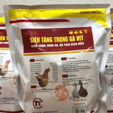 Thức ăn tăng trọng, vỗ béo gà vịt 1kg - Dinh dưỡng cao, tăng cân nhanh, giá ưu đãi 102.080 VND 5