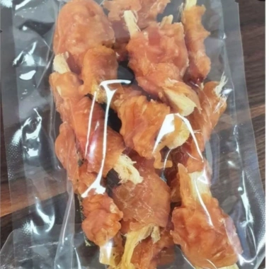 Thức ăn vặt KPET FOOD cho chó - Vịt, Gà cuộn, Cá Minh Thái 80g giảm còn 150.000đ 4