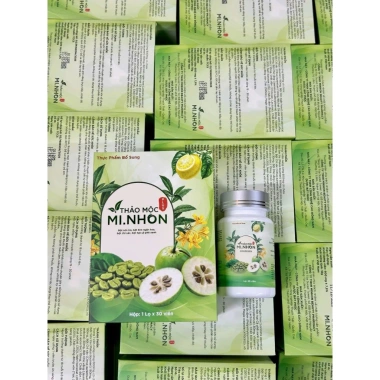 Thực phẩm bổ sung thảo mộc MI.NHON chính hãng - Giữ dáng, eo thon, hộp 30 viên, giảm giá 663.000đ