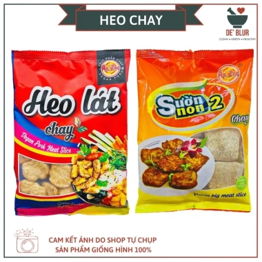 Thực Phẩm Chay Âu Lạc Hàng Khô Gói 100g - Sườn Non, Heo Lát, Gà Lát, Bò Lát 2 Giá chỉ 30.000đ Giảm từ 38.400đ 7