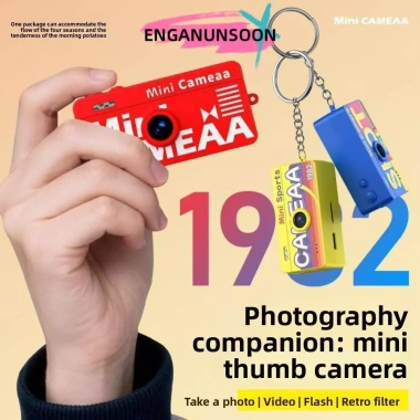 Thumb Camera ENGANUNSOON - Máy ảnh Video Thể Thao Độ Phân Giải Cao, Quà Tặng Di Động