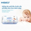 Thùng 1 gói Khăn ướt cao cấp Misecr không cồn không mùi Giá 50.000đ cho mẹ và bé 4