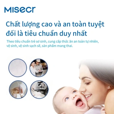 Thùng 1 gói Khăn ướt cao cấp Misecr không cồn không mùi Giá 50.000đ cho mẹ và bé 5 Thùng 1 gói Khăn ướt cao cấp Misecr không cồn không mùi Giá 50.000đ cho mẹ và bé 5
