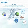 Thùng 1 gói Khăn ướt cao cấp Misecr không cồn không mùi Giá 50.000đ cho mẹ và bé 6