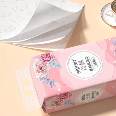 Thùng 10 Bịch Giấy Rút SIPAO Hoa Hồng 4 Lớp Có Móc Treo Siêu Tiện Lợi Giá 75.000đ 6