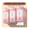 Thùng 10 Bịch Giấy Rút SIPAO Hoa Hồng 4 Lớp Có Móc Treo Siêu Tiện Lợi Giá 75.000đ 9