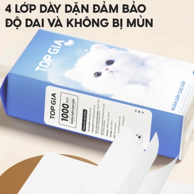 Thùng 10 bịch giấy treo đa năng GiaGia - Khăn rút 4 lớp 1.000 tờ, chỉ 185.000 VND 5