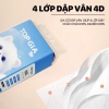Thùng 10 bịch giấy treo đa năng TopGia – Khăn rút 4 lớp 1.000 tờ, tặng 3 móc treo, giá 169.000₫ 4
