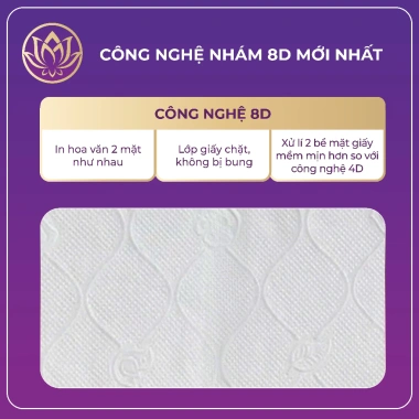 Thùng 10 Bịch Giấy Treo Tường Sắc Việt 4 Lớp Mềm Mịn Bột Gỗ Tự Nhiên 100% 3