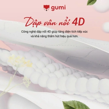 Thùng 10 bịch khăn giấy Gumi 4 lớp mềm mịn, bột gỗ tự nhiên, an toàn, tặng 3 móc treo – 207.000 VND 5