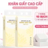 Thùng 10 bịch Khăn giấy rút đáy treo tường Bông Sen Việt - Giấy Dai Mịn 4 lớp, giá 59.980₫
