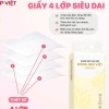 Thùng 10 bịch Khăn giấy rút đáy treo tường Bông Sen Việt - Giấy Dai Mịn 4 lớp, giá 59.980₫ 2