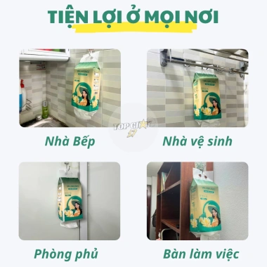Thùng 10 bịch Khăn Giấy Rút VN AIRLINES 1.280 tờ 4 lớp treo tường Giá 95.000 VND