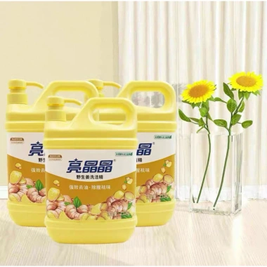 Thùng 10 can Nước rửa bát Gừng 1.5L Trung Quốc - Giá chỉ 356.000, tiết kiệm tối đa 4