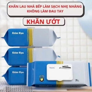 Thùng 10 Gói Khăn Lau Bếp Thiện Phúc Đa Năng An Toàn Tiện Lợi Giá Ưu Đãi 58k