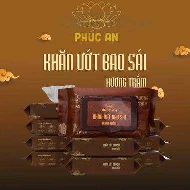 Thùng 10 Gói Khăn Ướt Bao Sái Ban Thờ Phúc An 80 Tờ Hưng Vị Trầm - Giá 60.000đ 3 Thùng 10 Gói Khăn Ướt Bao Sái Ban Thờ Phúc An 80 Tờ Hưng Vị Trầm - Giá 60.000đ 3
