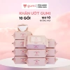 Thùng 10 gói khăn ướt Gumi không mùi, không cồn, không parabens cho bé giá 212.000₫